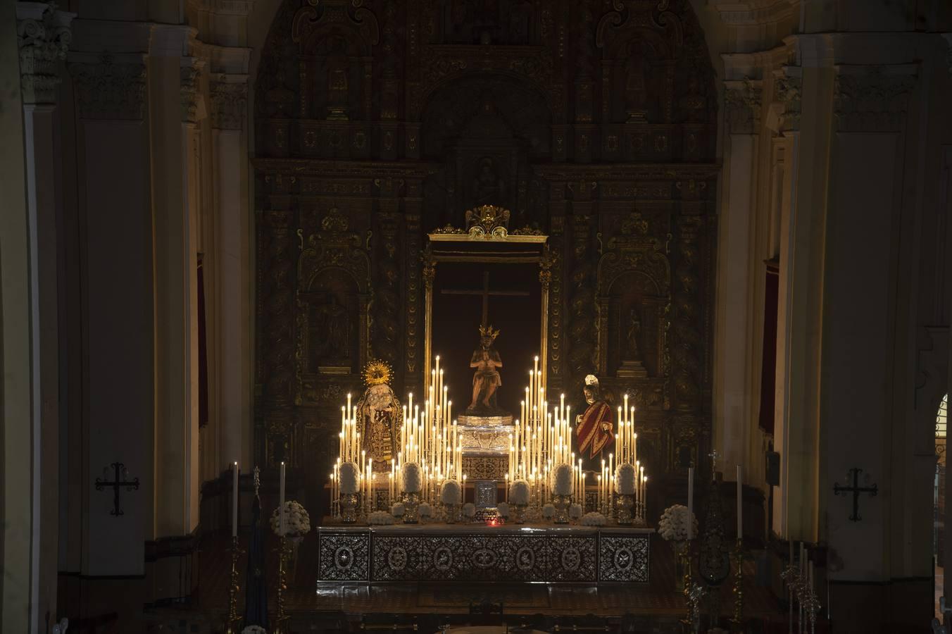 El histórico altar de la Estrella