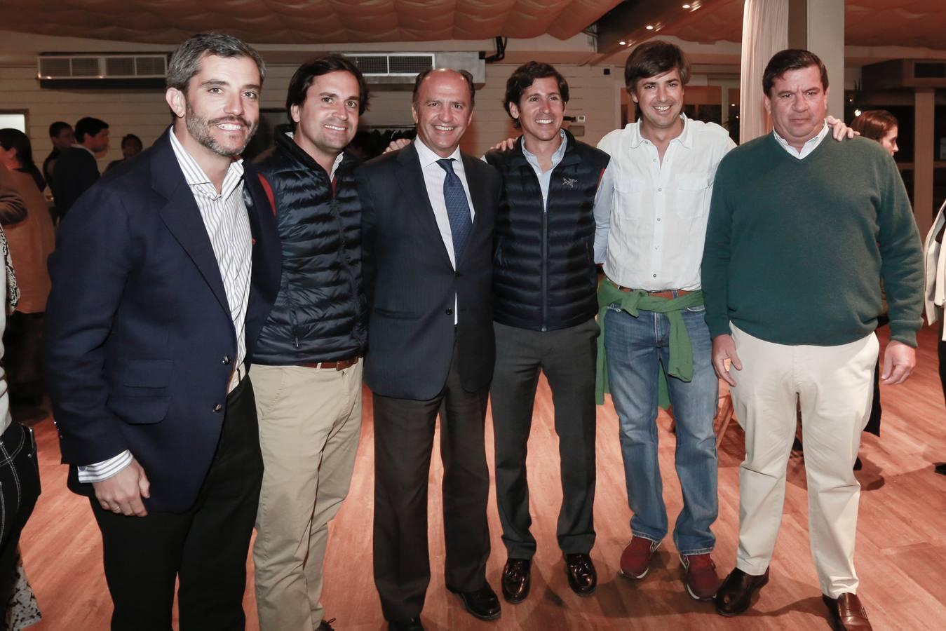 Gabriel Guardiola, Armando Dávila, Rodrigo Molina, Jaime Osta, Gonzalo Piñar y Gonzalo Parias