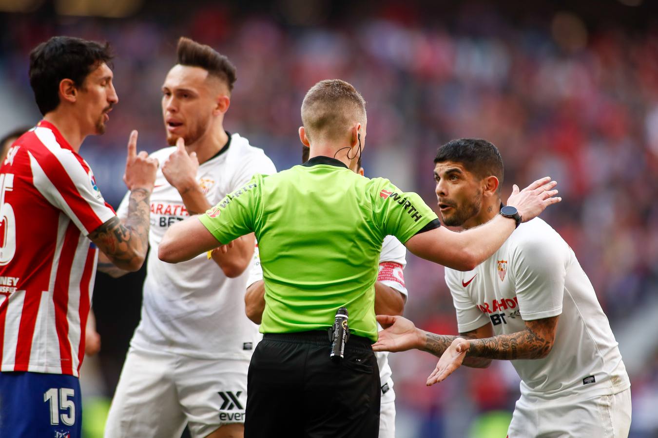 Atlético de Madrid - Sevilla FC: las mejores imágenes del empate