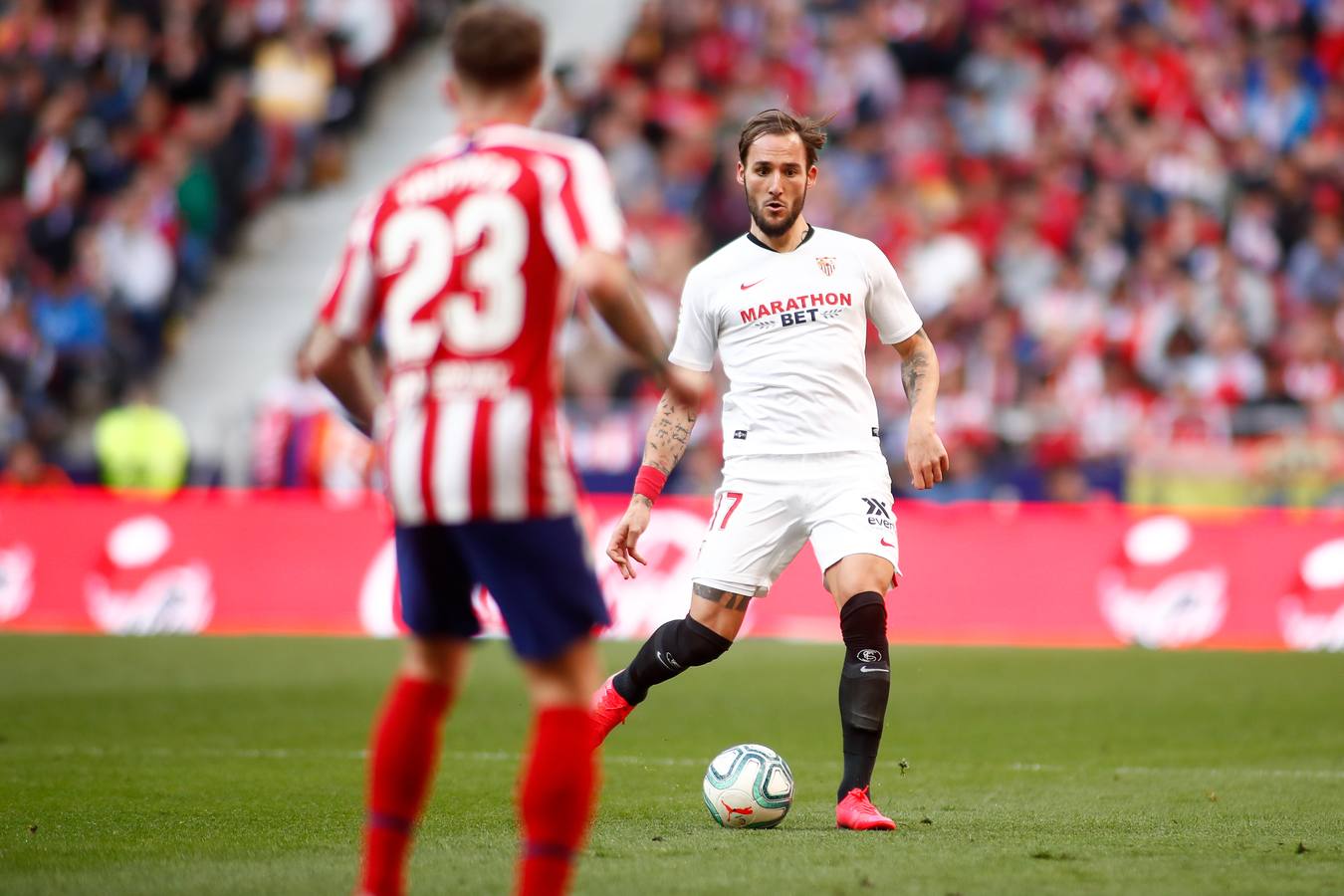 Atlético de Madrid - Sevilla FC: las mejores imágenes del empate