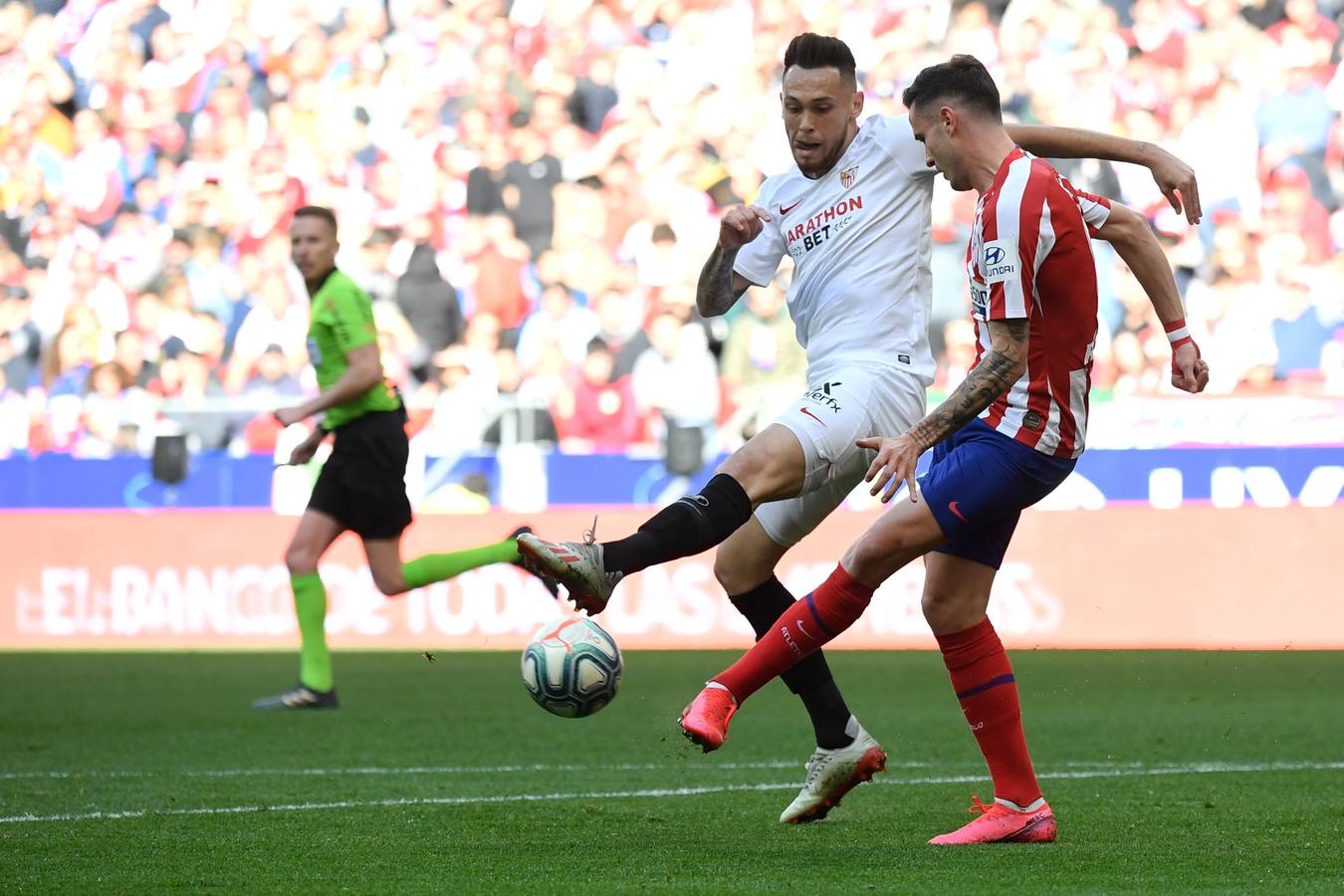 Atlético de Madrid - Sevilla FC: las mejores imágenes del empate