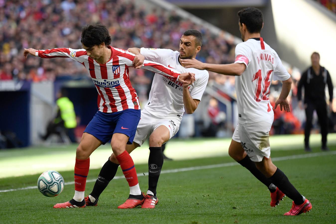 Atlético de Madrid - Sevilla FC: las mejores imágenes del empate