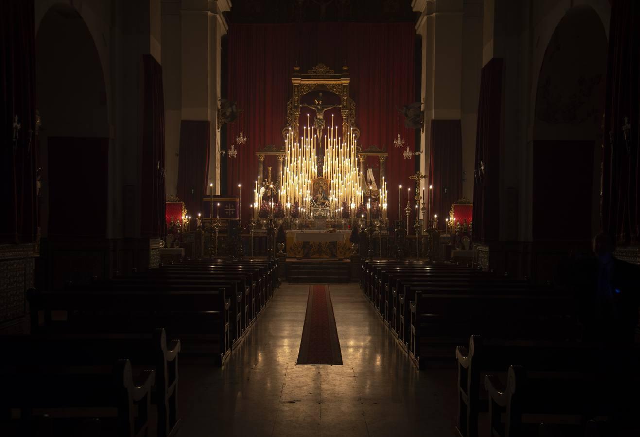 El altar del Cristo del Buen Fin