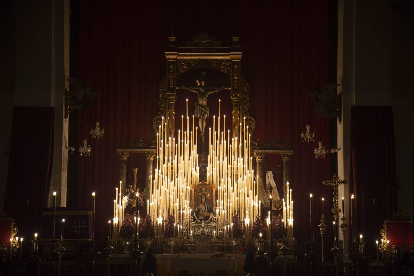 El altar del Cristo del Buen Fin