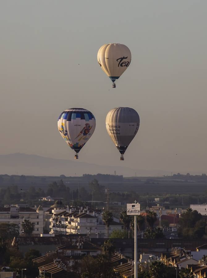 Tablada, epicentro de la XXI edición de la Copa del Rey de globos aerostáticos