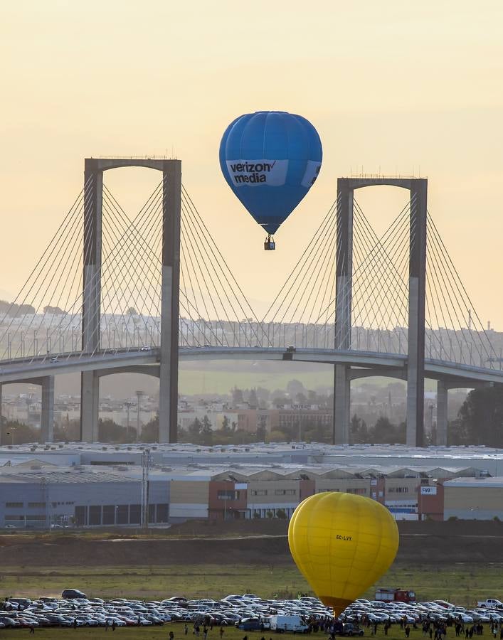 Tablada, epicentro de la XXI edición de la Copa del Rey de globos aerostáticos