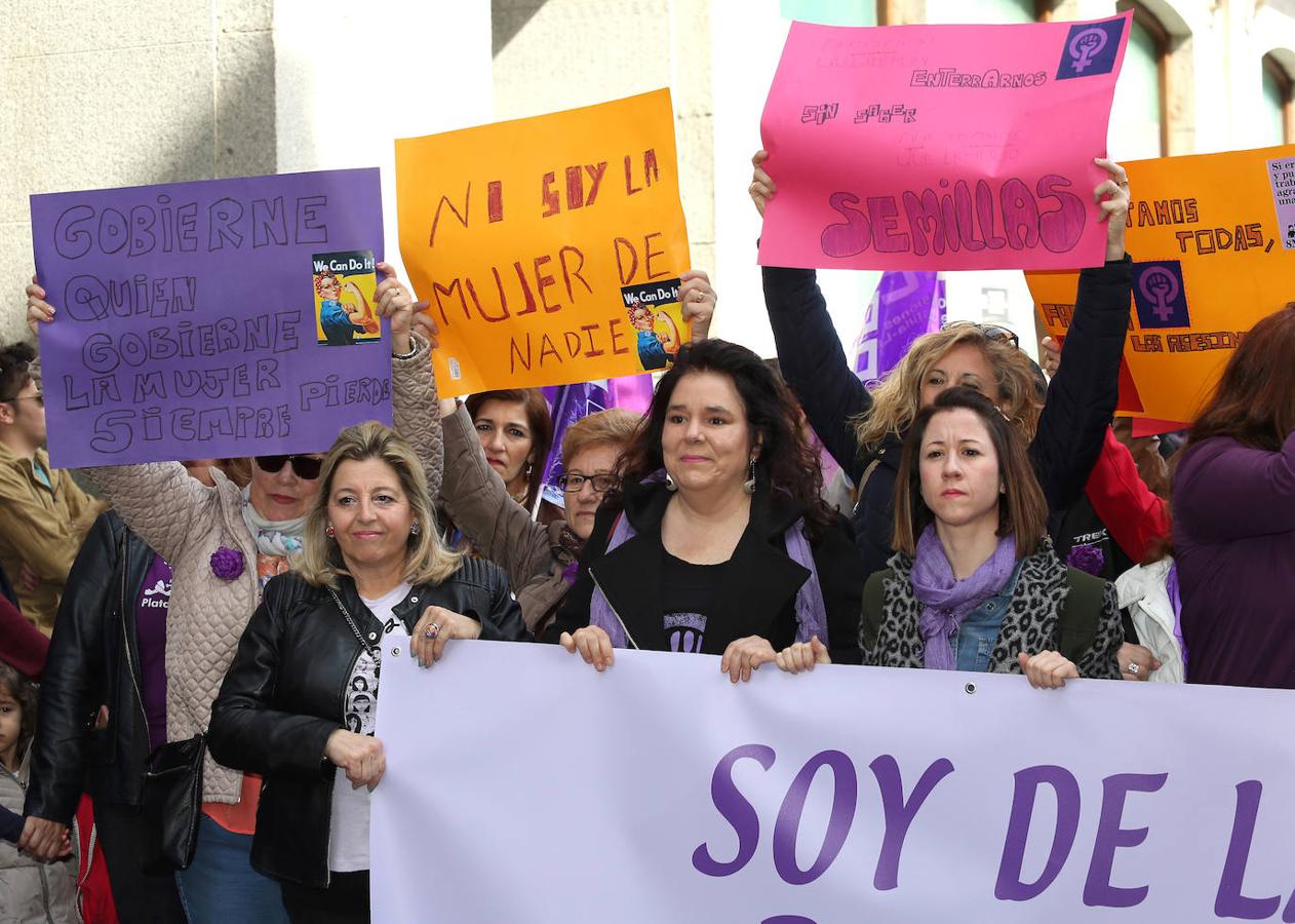 Manifestación en Toledo por el Día de la Mujer