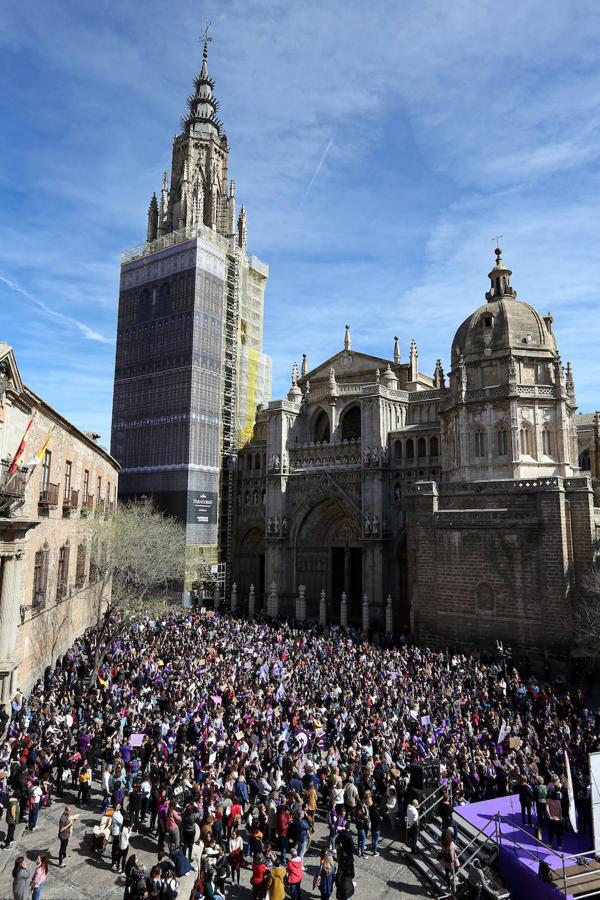 Manifestación en Toledo por el Día de la Mujer