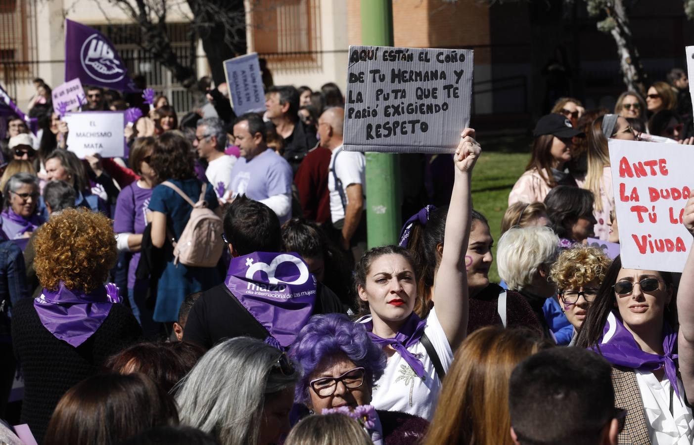 Las mejores imágenes de la manifestación del Día de la Mujer en Córdoba