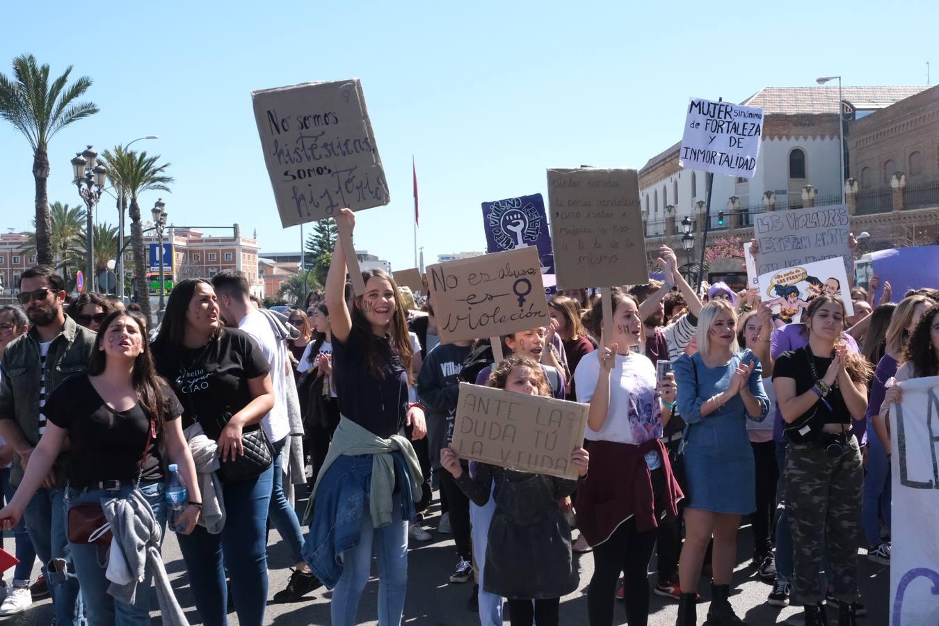 Fotos: Manifestación por el 8M en Cádiz