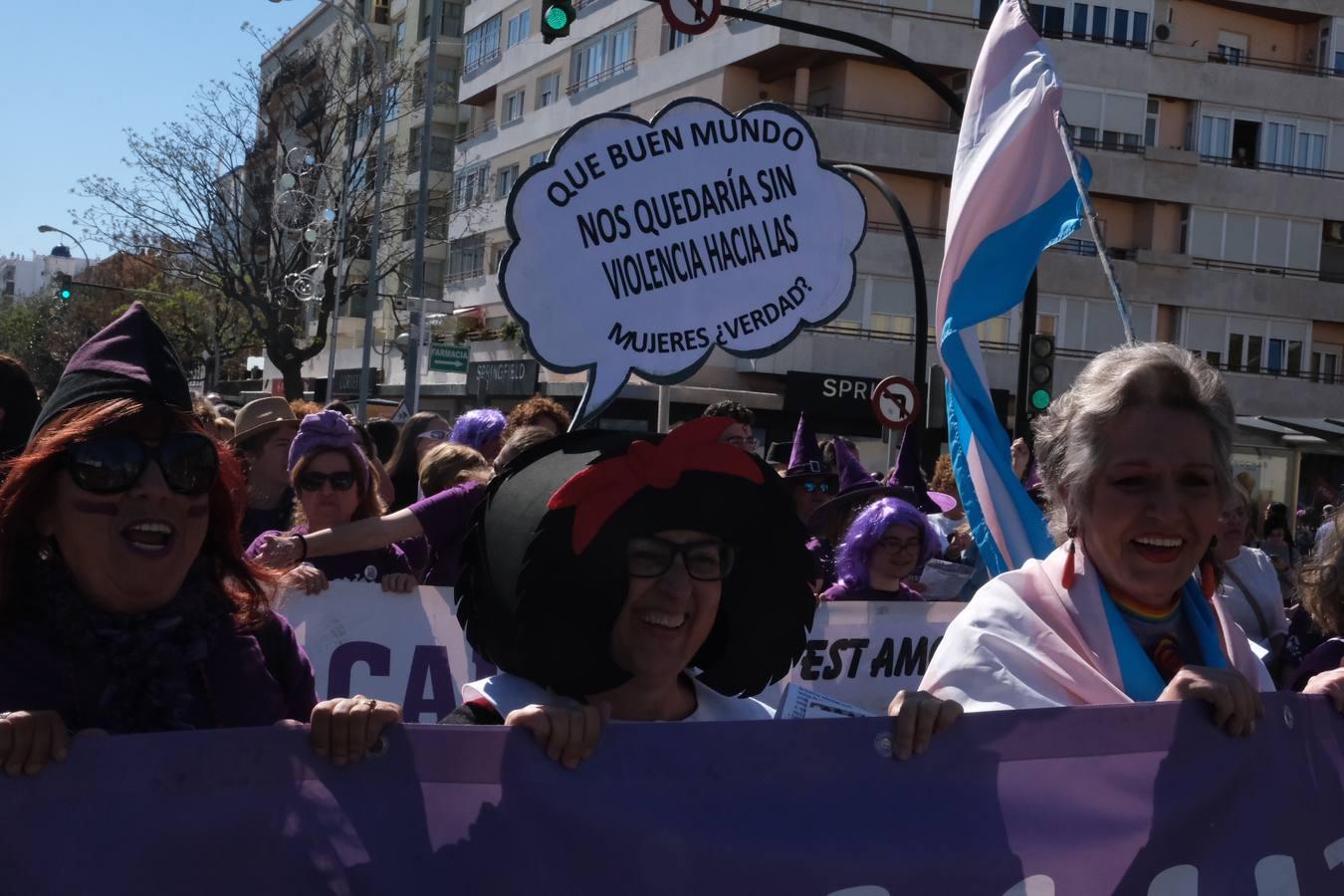 Fotos: Manifestación por el 8M en Cádiz