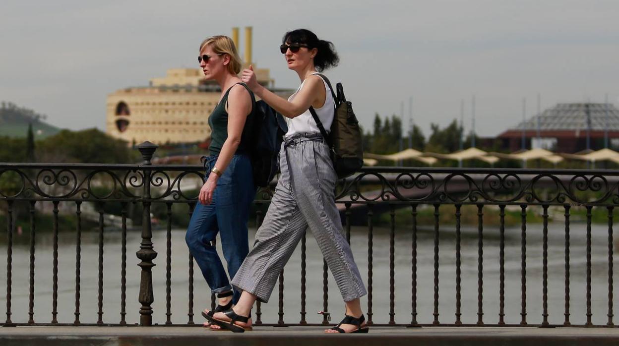 En imágenes, Sevilla registra temperaturas primaverales