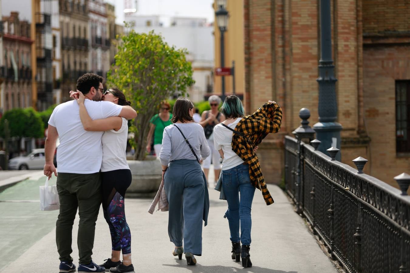 En imágenes, Sevilla registra temperaturas primaverales