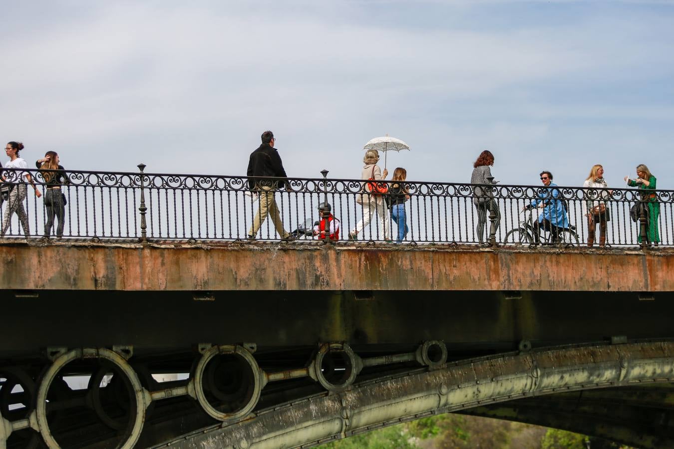 En imágenes, Sevilla registra temperaturas primaverales