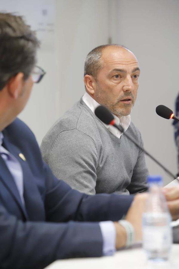 La presentación de Juan Sabas en el  Córdoba CF, en imágenes