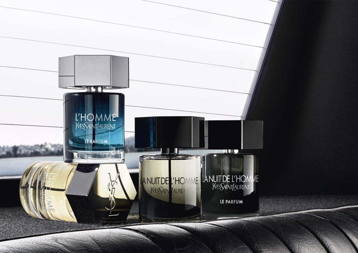 Un perfume. L´Homme Le Parfum de Yves Saint Laurent es una fragancia vibrante con acordes de preciadas maderas ambarinas y poderoso cedro. La máxima expresión de sofistificación de las fragancias masculinas de la marca. (Precio: 108€/ 100 ml)