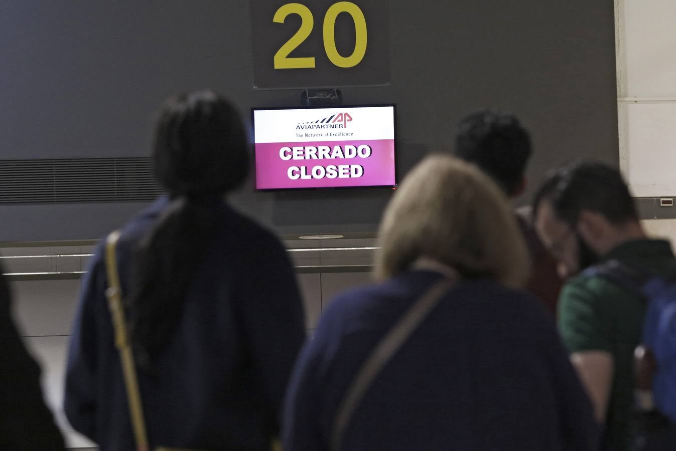 En imágenes, ambiente en el aeropuerto de Sevilla