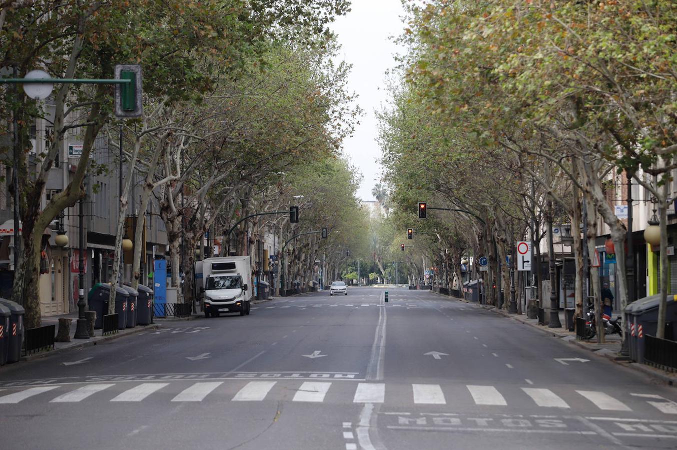 El primer día del estado de alarma en Córdoba, en imágenes