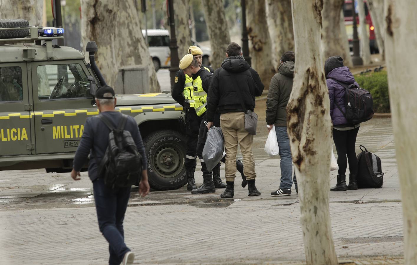 Coronavirus en Sevilla: en el trabajo, pese al Estado de alarma