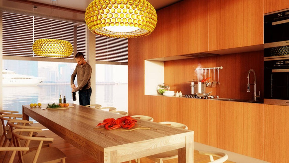 Posibilidades de personalizarla - Waterlowt Houseboat, la casa flotante del futuro. La empresa es consciente de que el lujo es sinónimo de exclusividad, por eso permiten personalizarla con todo tipo de detalles para que no haya dos iguales.