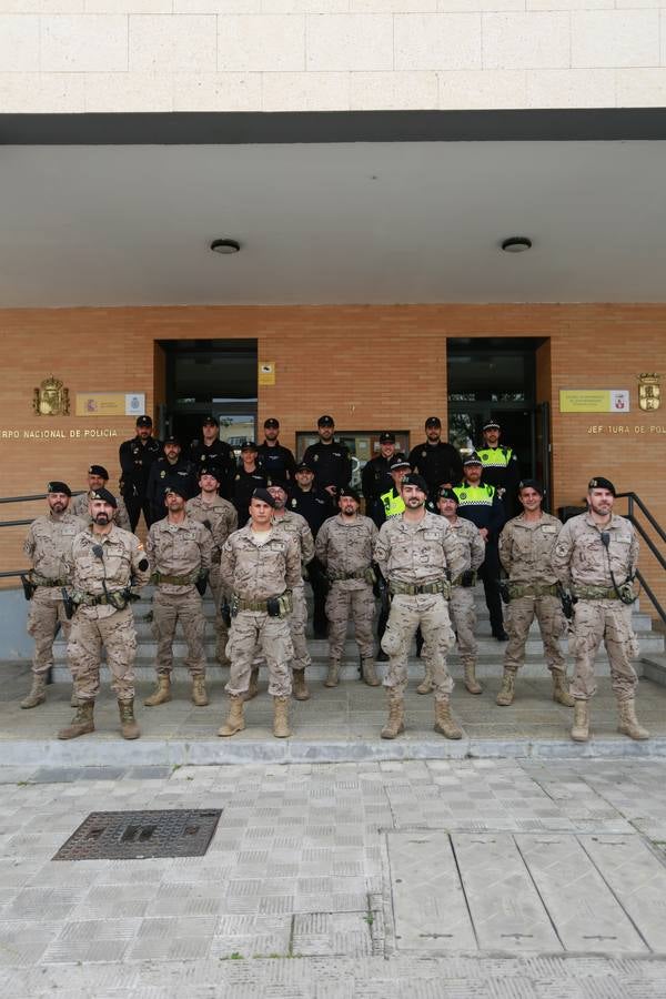 Efectivos del Ejército del Aire patrullan en Alcalá y Dos Hermanas