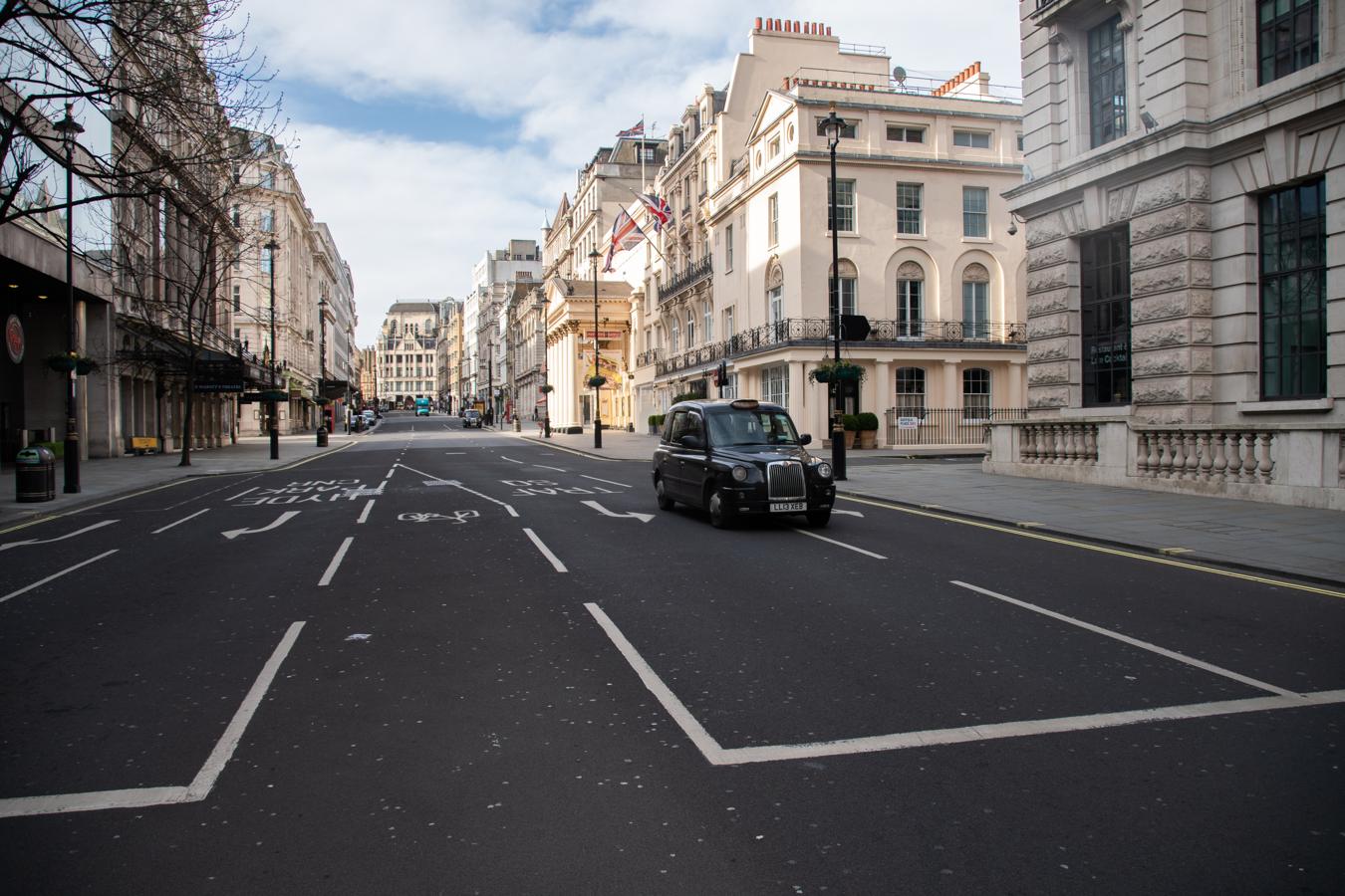 El coronavirus vacía Londres