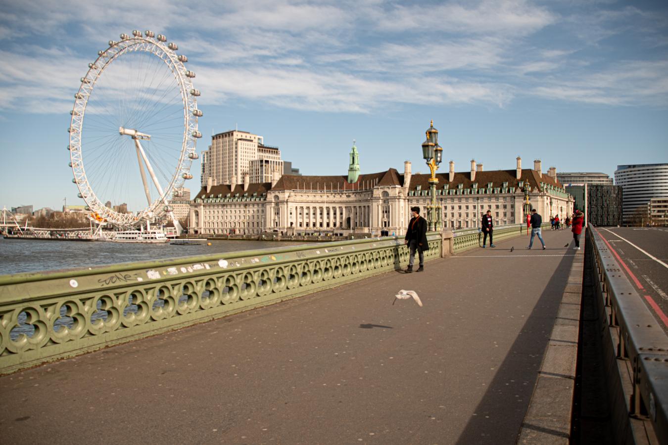 El coronavirus vacía Londres