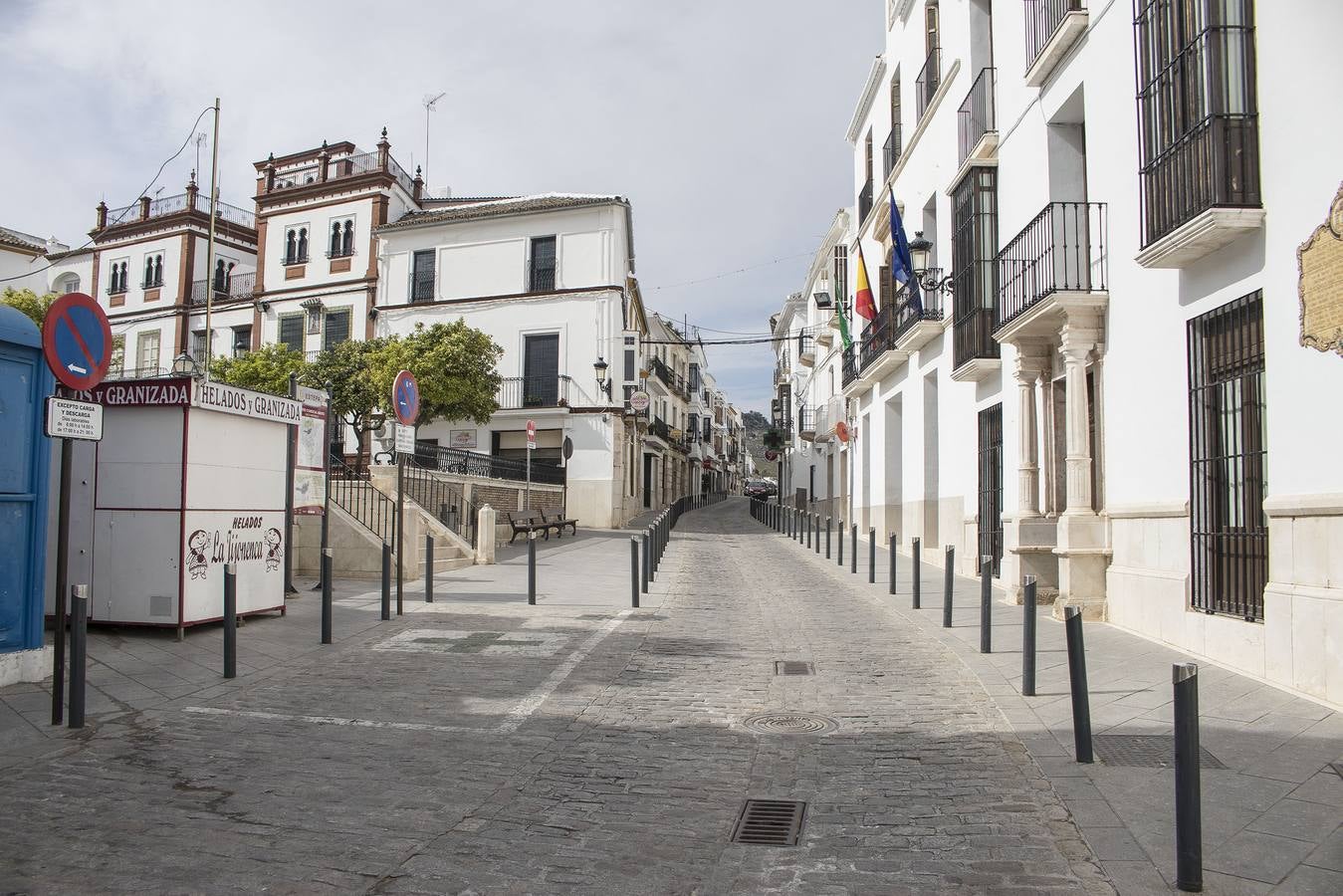 Coronavirus en Sevilla: Estepa, una ciudad confinada