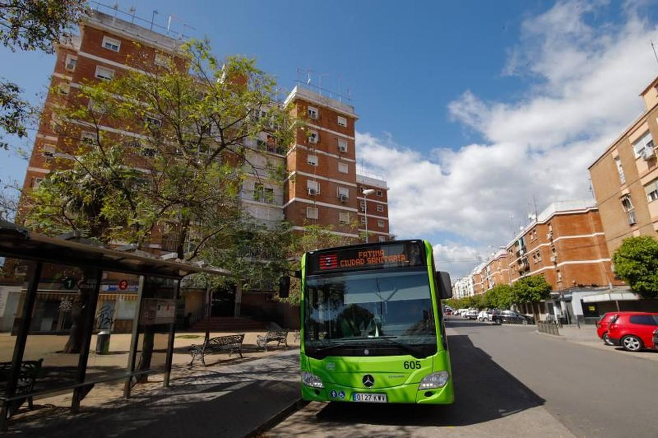 El servicio de Aucorsa durante el estado de alarma, en imágenes