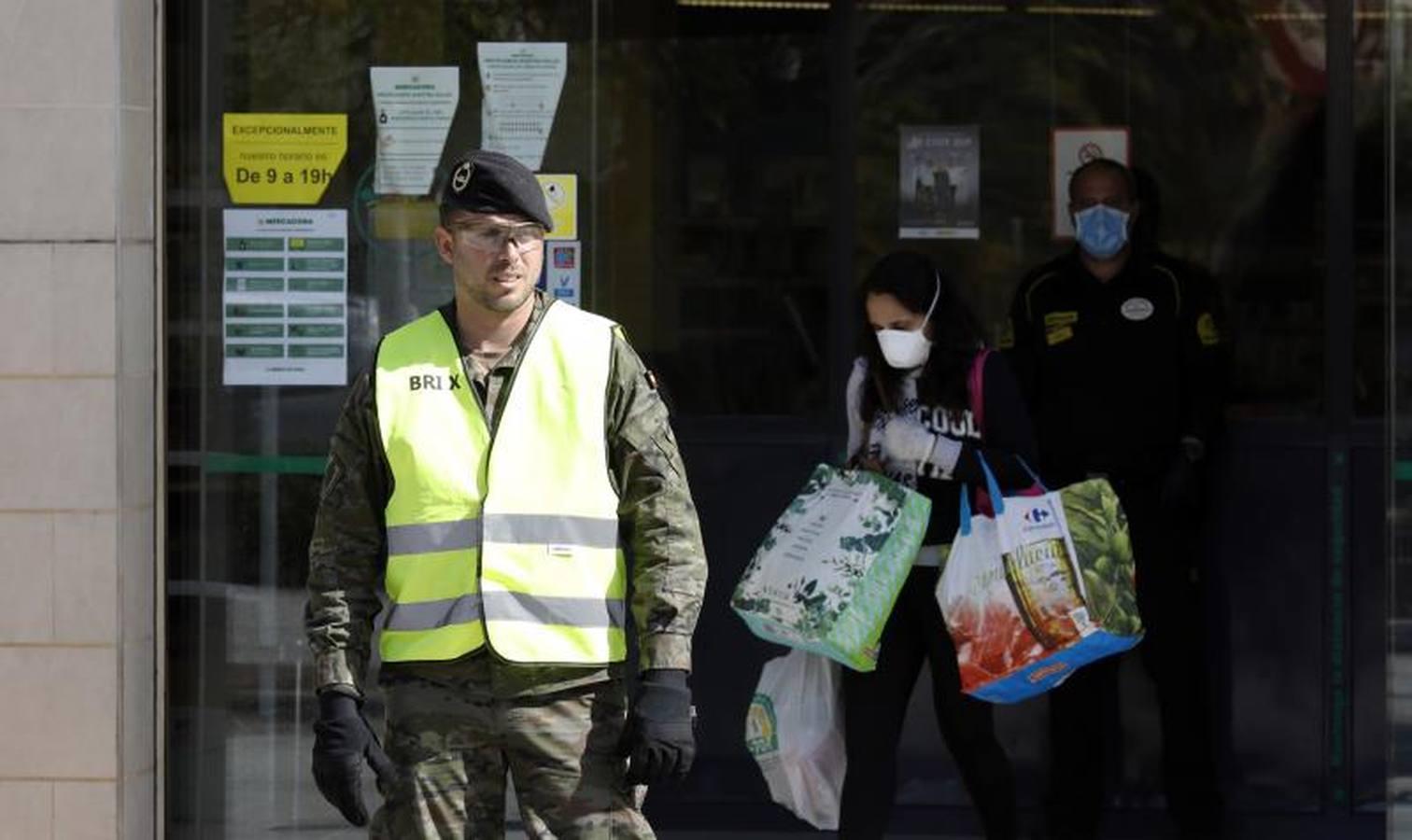 La «misión» de la Bri X contra el coronavirus en Córdoba, en imágenes