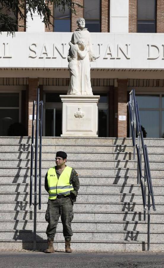 La «misión» de la Bri X contra el coronavirus en Córdoba, en imágenes