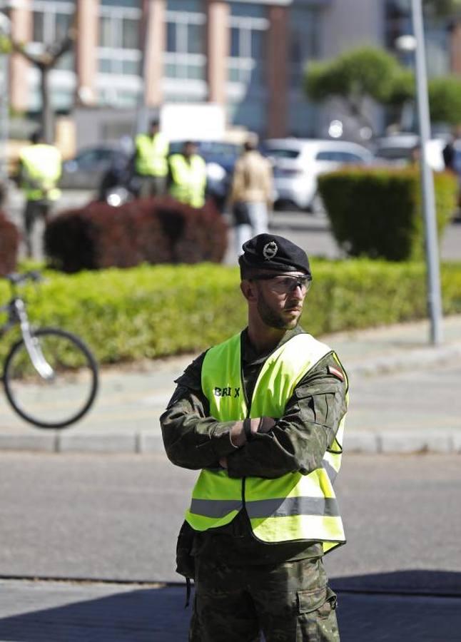 La «misión» de la Bri X contra el coronavirus en Córdoba, en imágenes