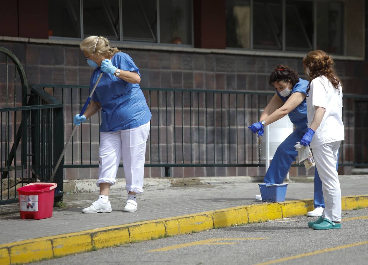 Coronavirus en Sevilla: la actividad de los centros sanitarios, en imágenes