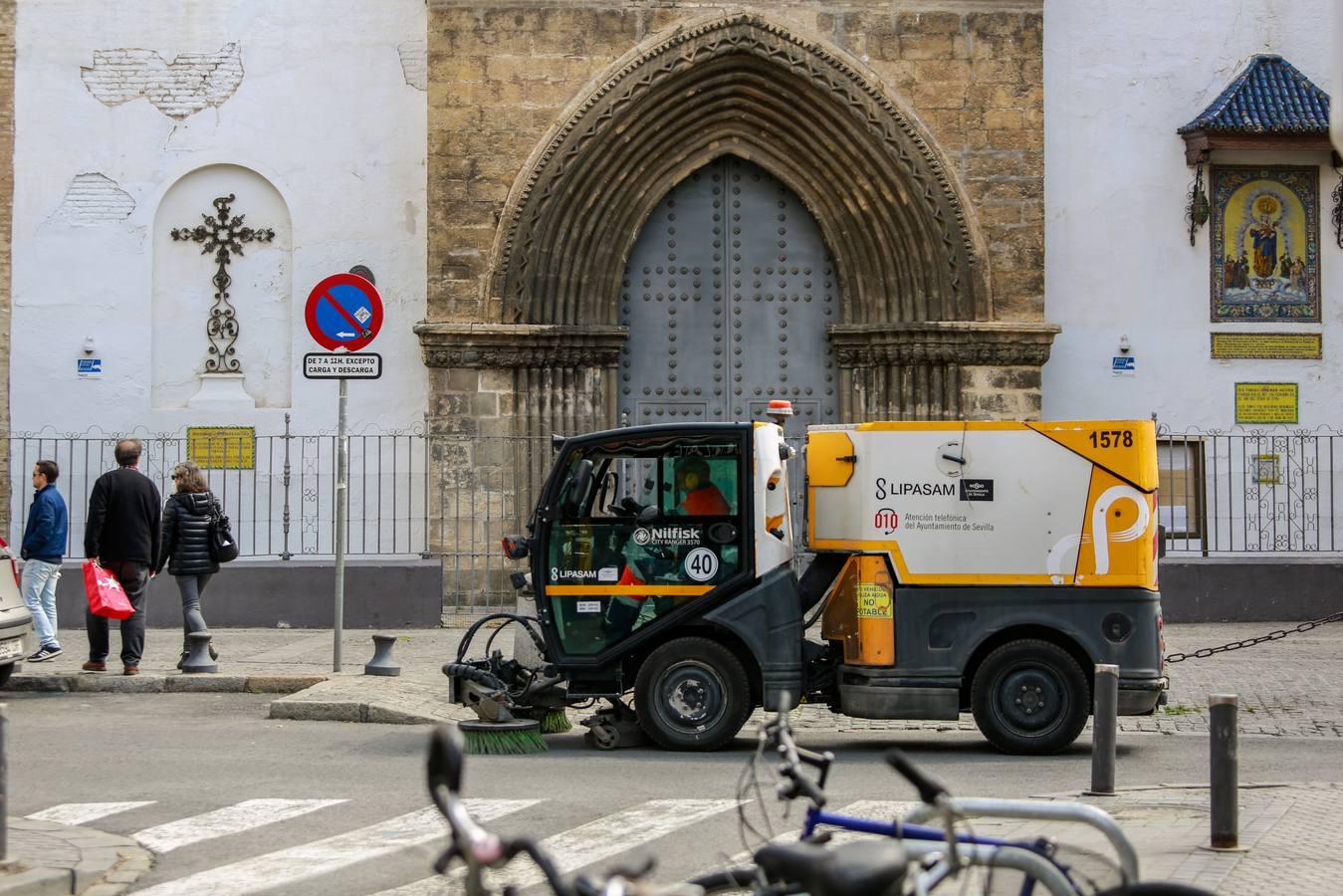 Coronavirus en Sevilla: así se vive en la Macarena el estado de alarma