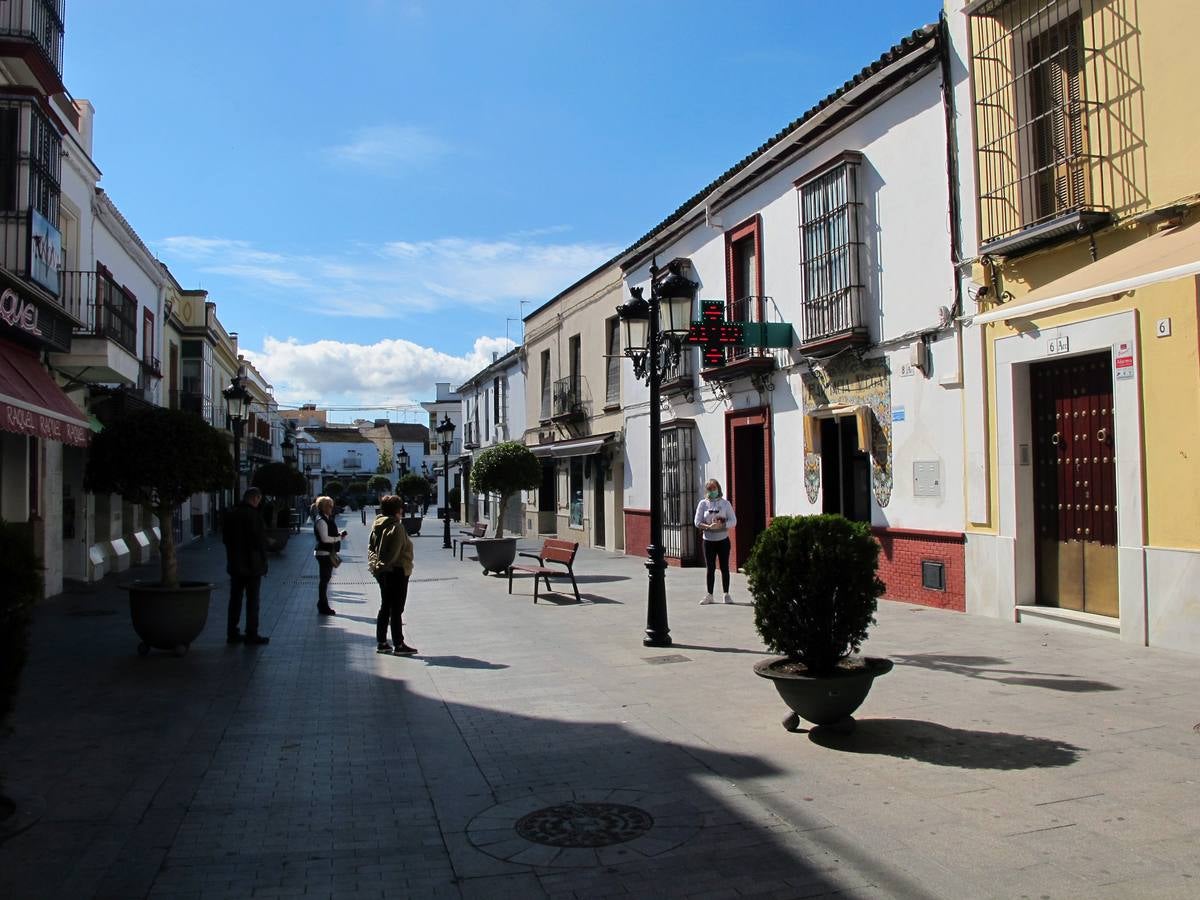 Coronavirus en Sevilla: Comercios cerrados en Lebrija