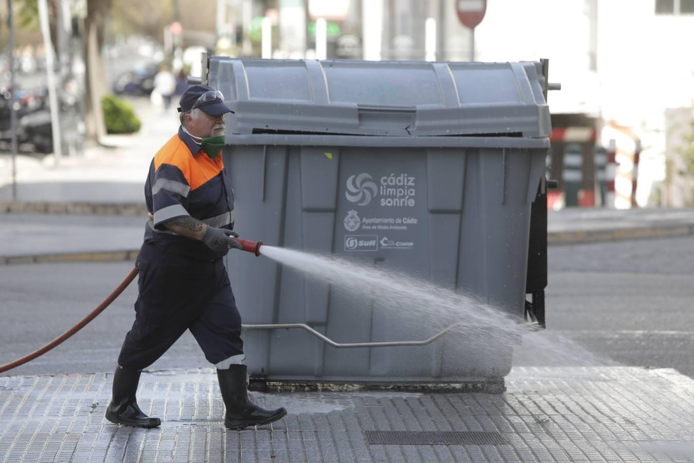 FOTOS: Las imágenes atípicas de una ciudad de Cádiz en Estado de Alarma