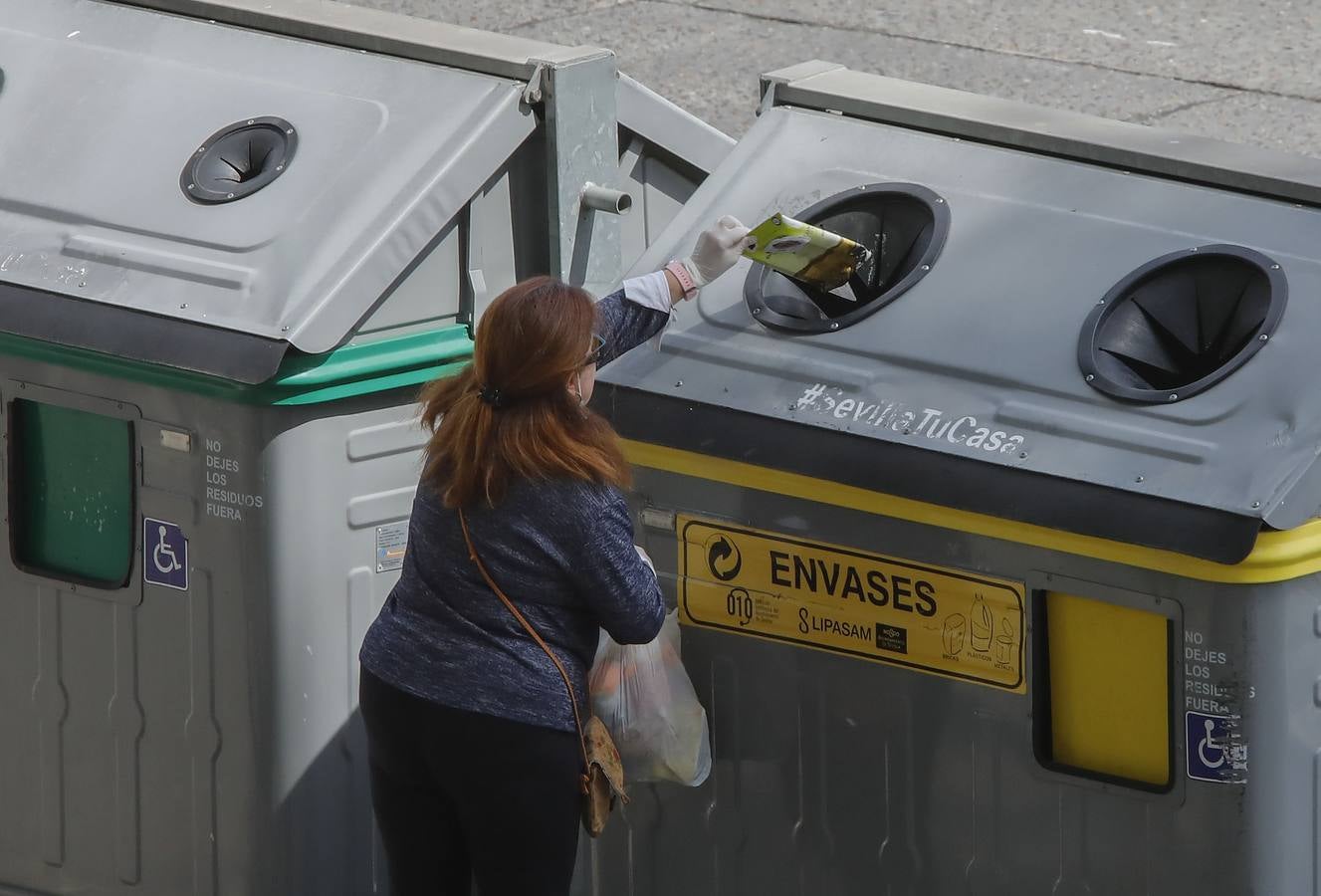 Tercer domingo de cuarentena por coronavirus en Sevilla