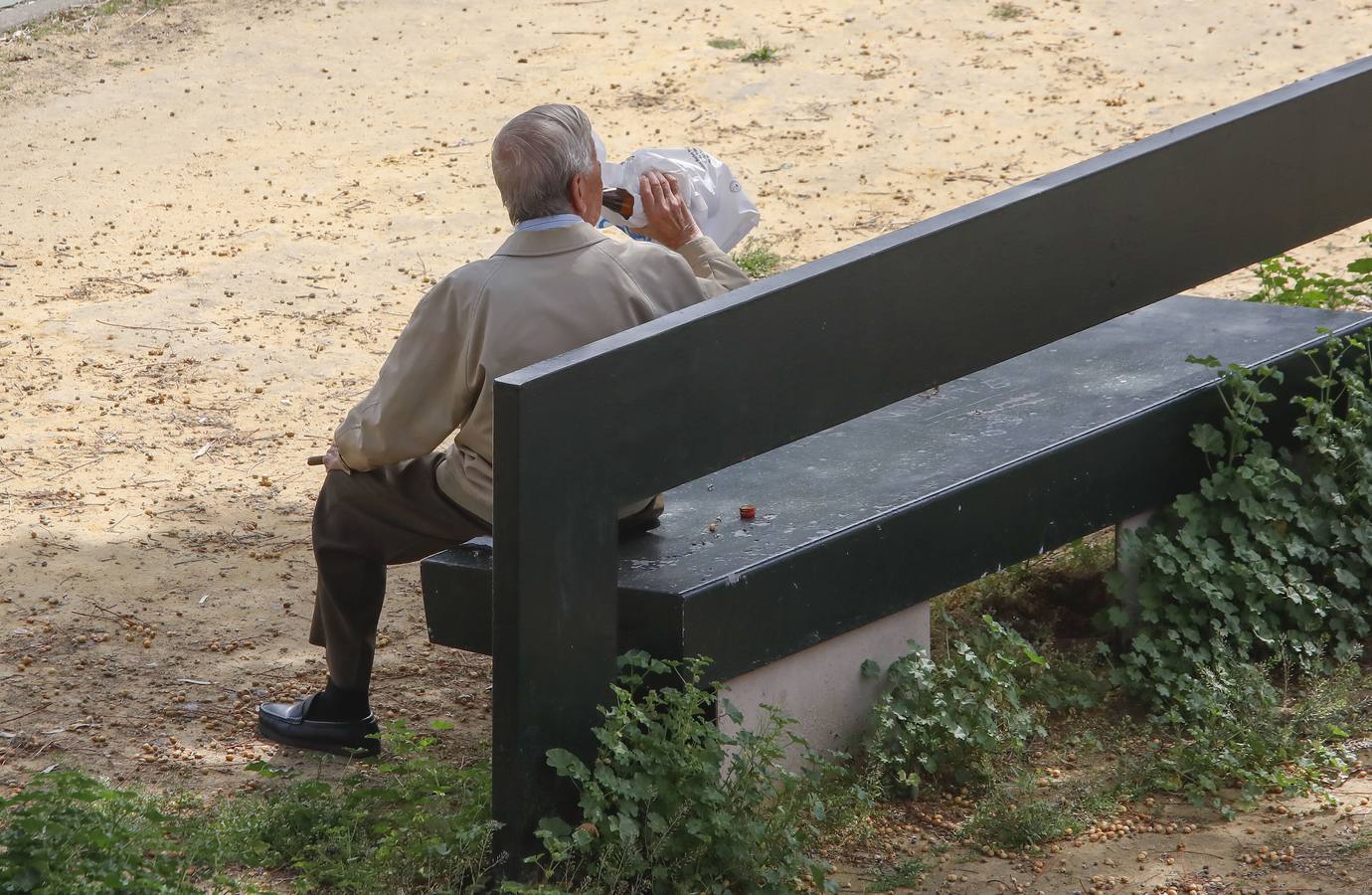 Tercer domingo de cuarentena por coronavirus en Sevilla