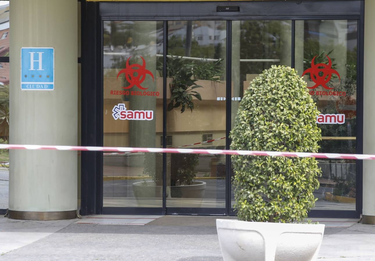 El Hotel Alcora de Sevilla, el primero en medicalizarse para atender a afectados por coronavirus