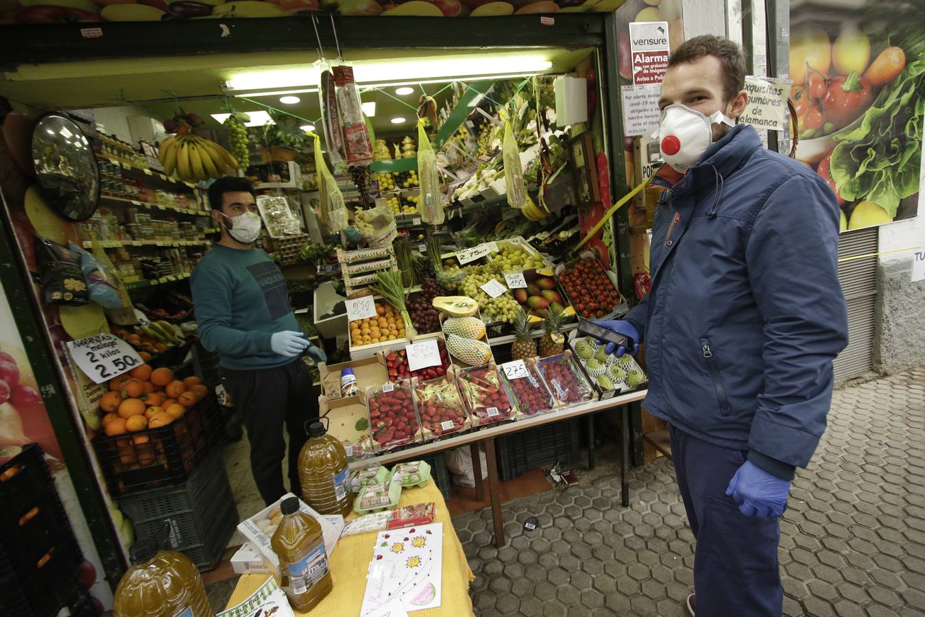 Coronavirus en Sevilla: un día durante el estado de alarma en Cerro-Amate