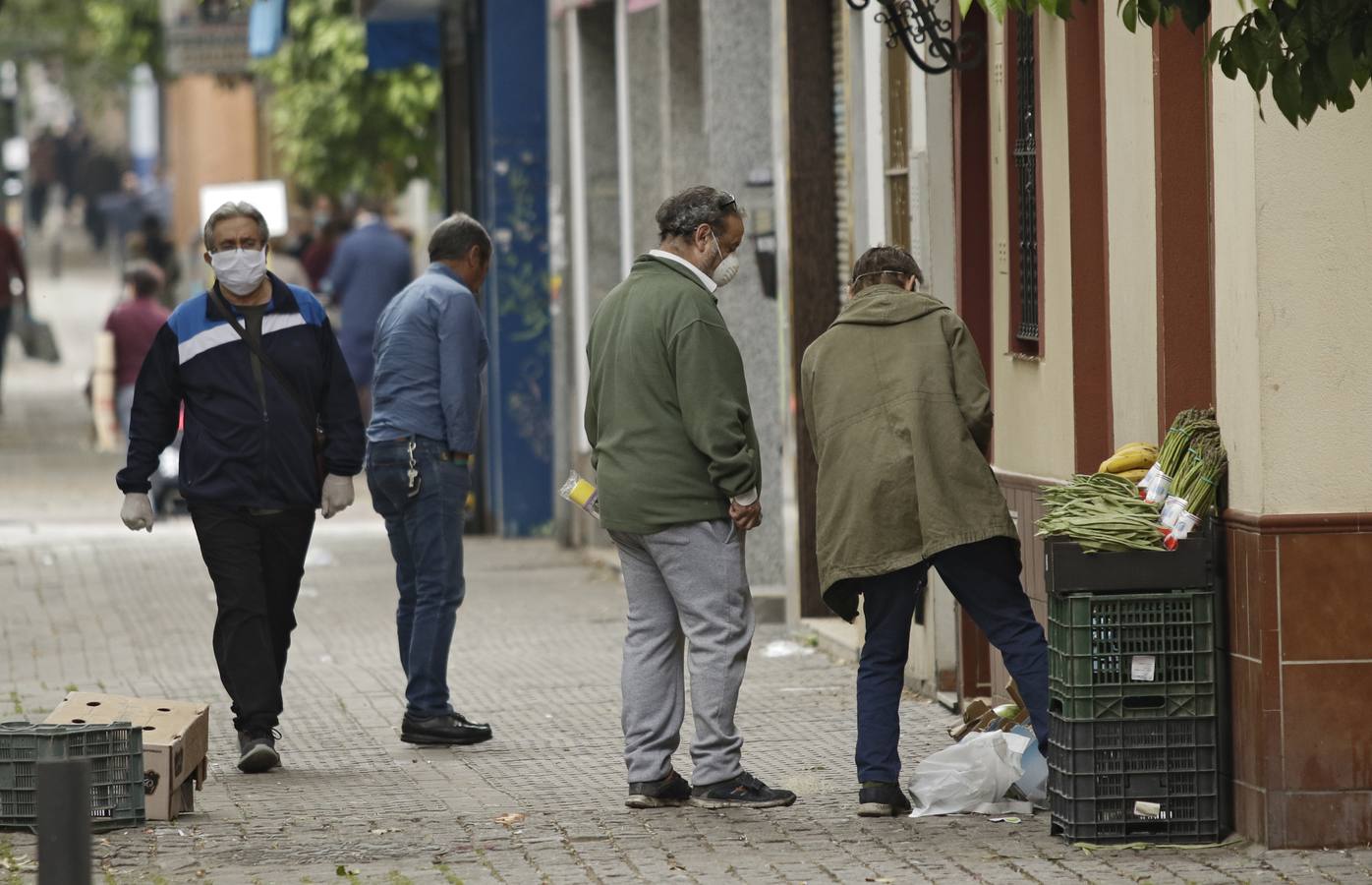 Coronavirus en Sevilla: un día durante el estado de alarma en Cerro-Amate