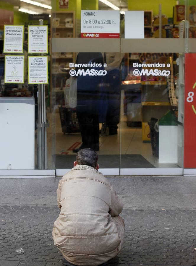 Así se vive en el Porvenir durante el estado de alarma