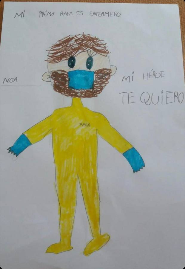 Los pequeños lectores de ABC de Sevilla nos alegran el confinamiento con sus dibujos