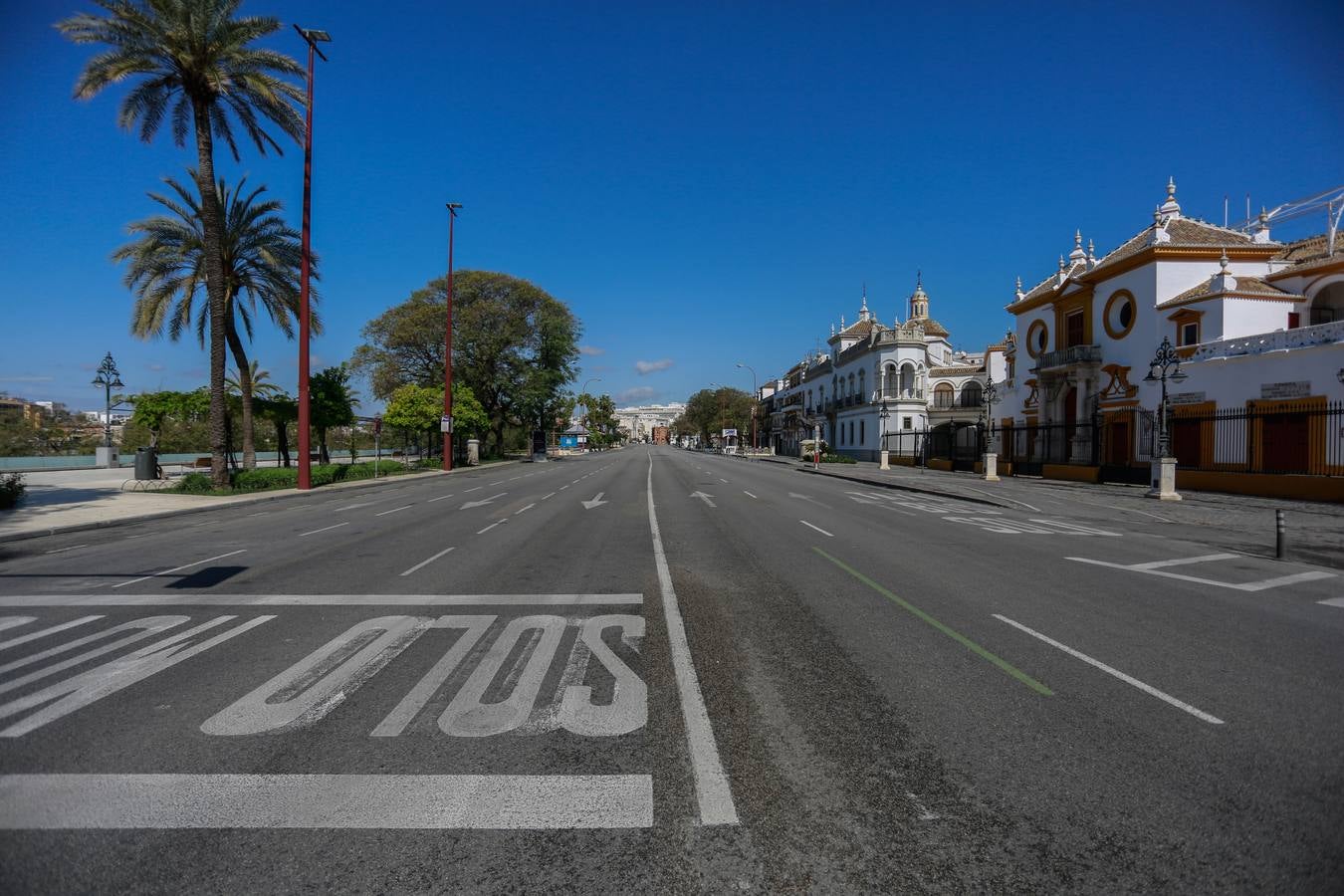 Coronavirus en Sevilla: Así vive el Arenal el estado de alarma