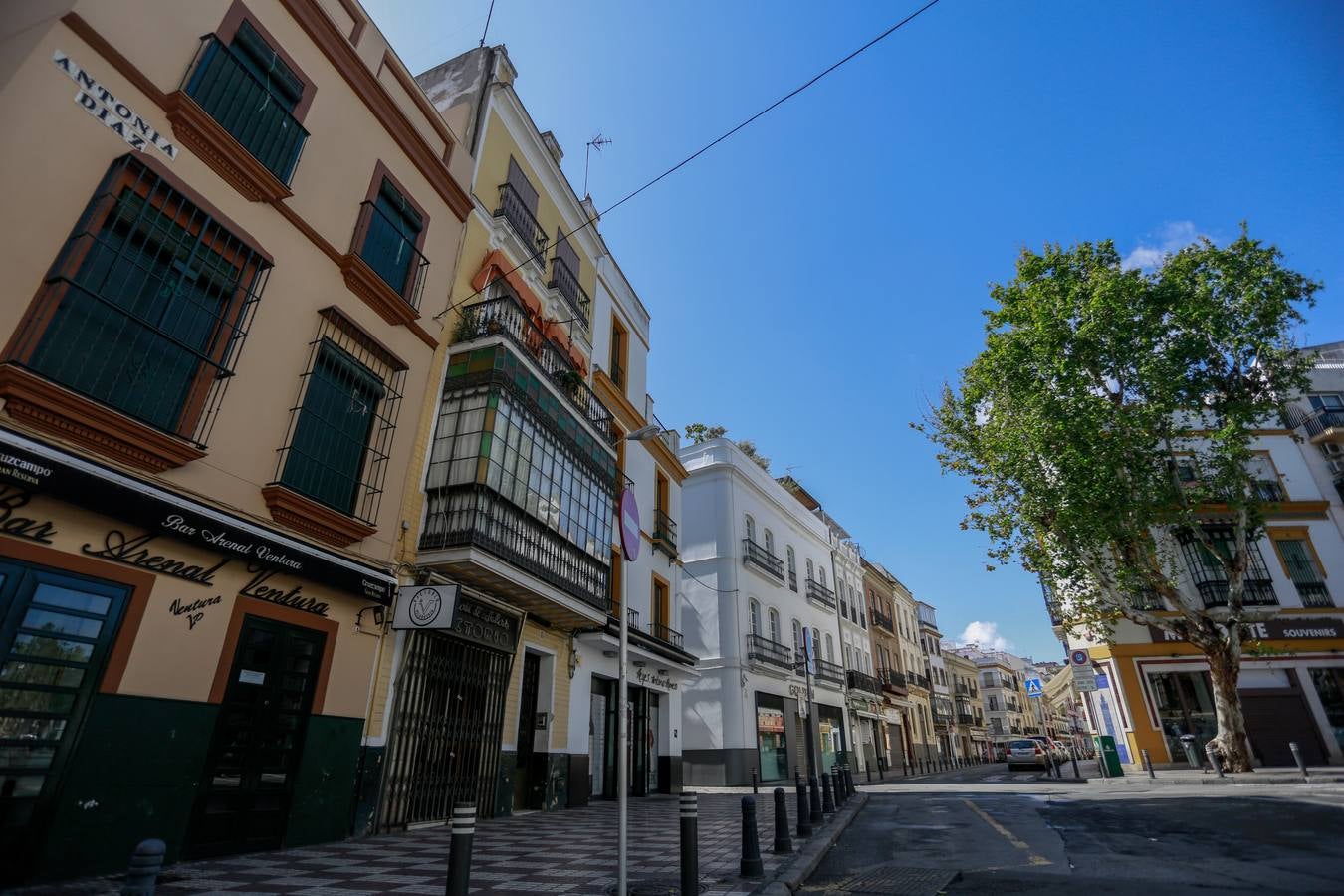 Coronavirus en Sevilla: Así vive el Arenal el estado de alarma