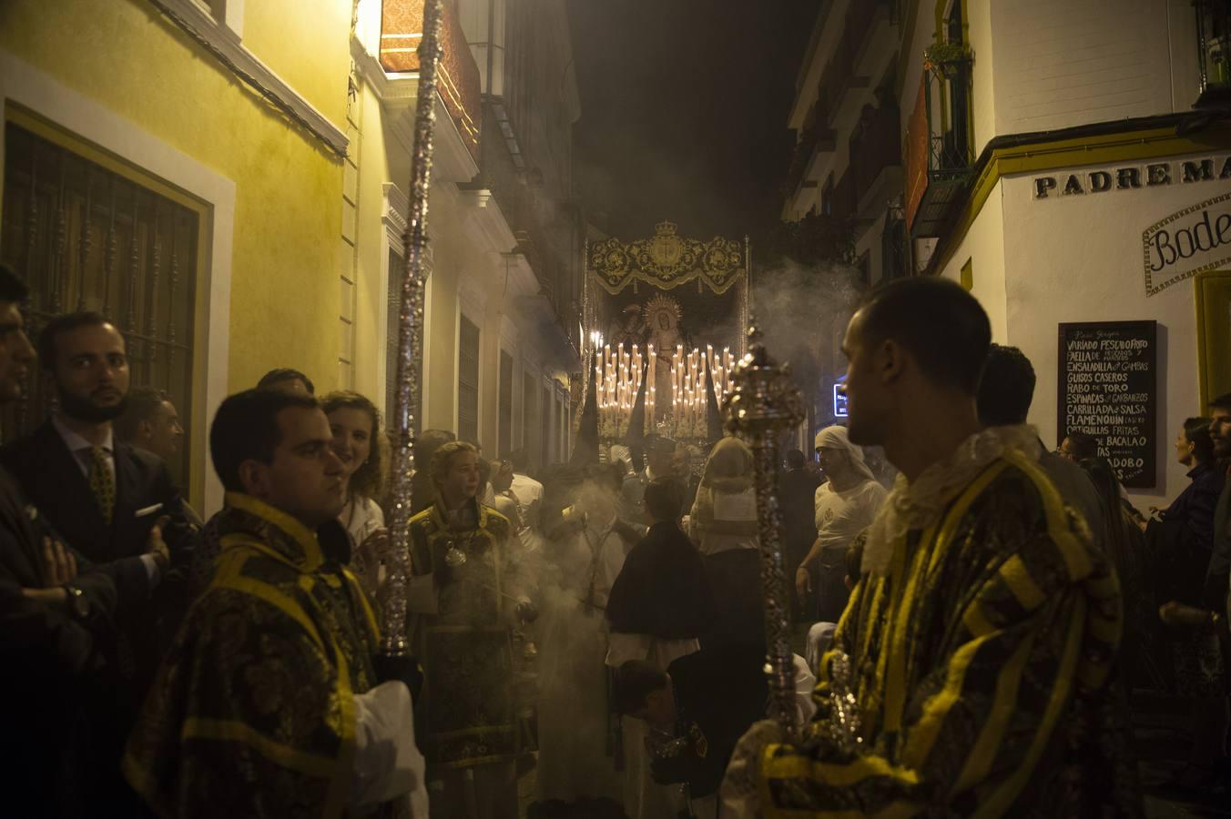 La Virgen de Dolores y Misericordia a su regreso a Molviedro. 