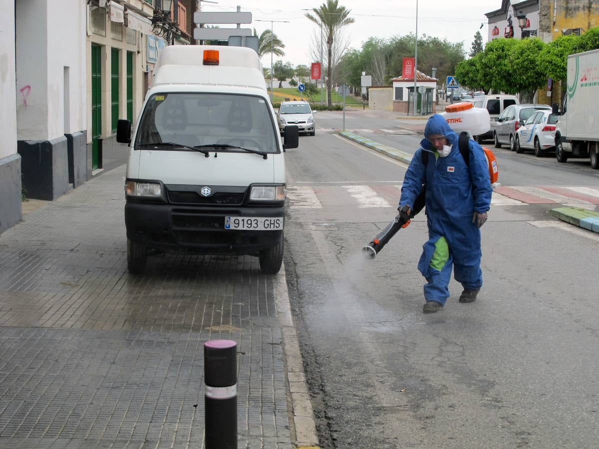 Coronavirus en Sevilla: Las Cabezas de San Juan, una ciudad confinada