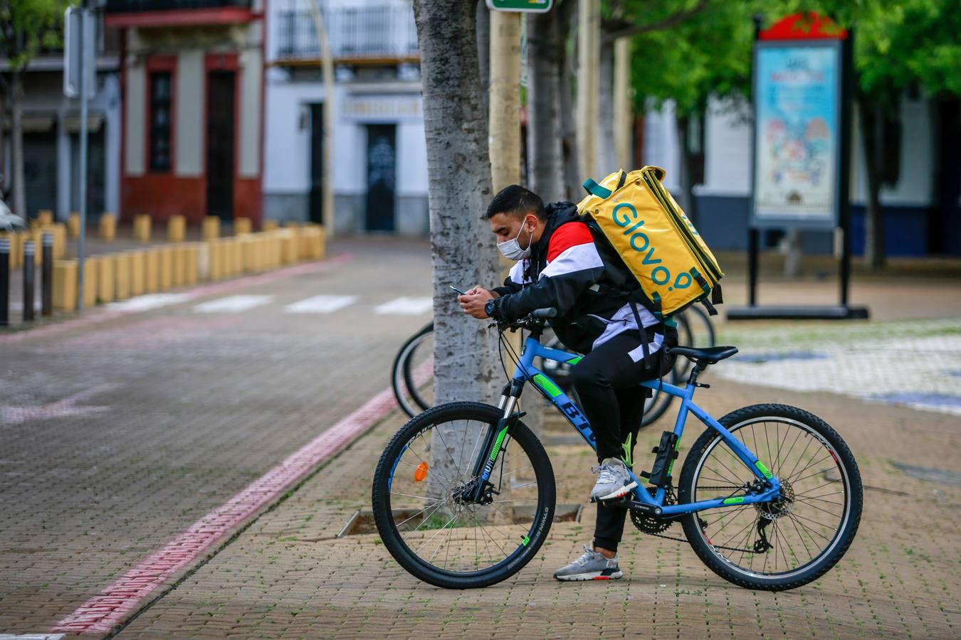 Así se vive en la Alameda durante el estado de alarma por coronavirus