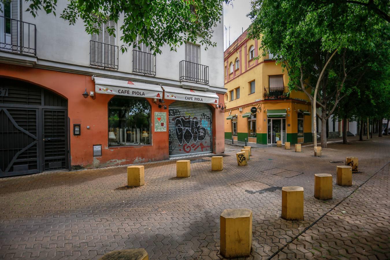 Así se vive en la Alameda durante el estado de alarma por coronavirus