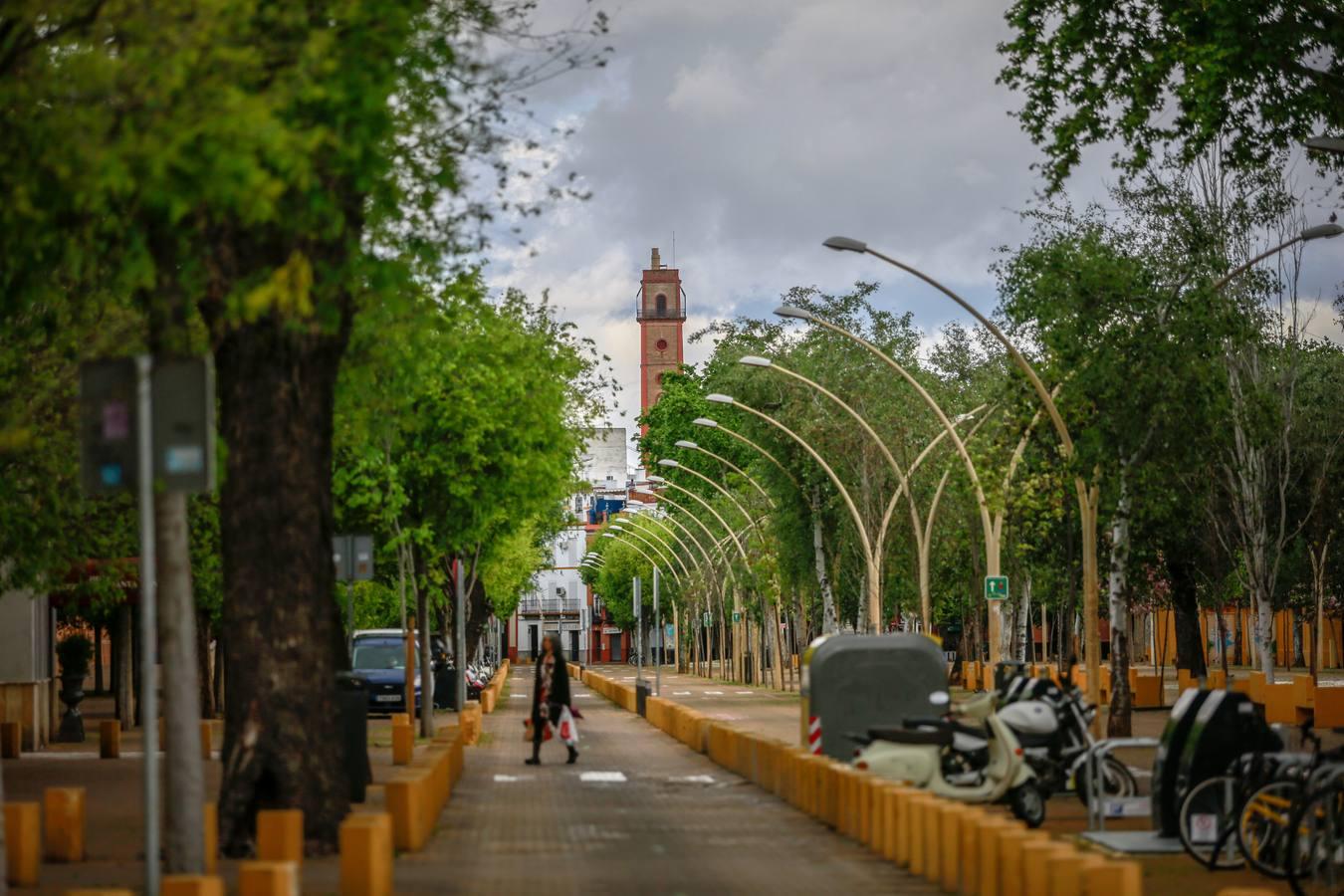 Así se vive en la Alameda durante el estado de alarma por coronavirus